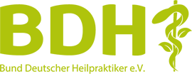 Logo Bund Deutescher Heilpraktiker (BDH) e.V: